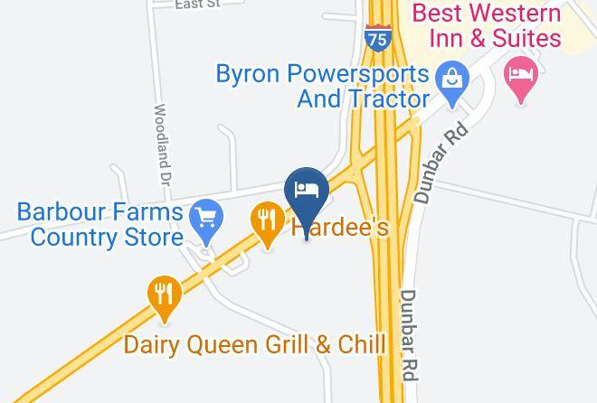 Peach - Days Inn By Wyndham Byron Maps