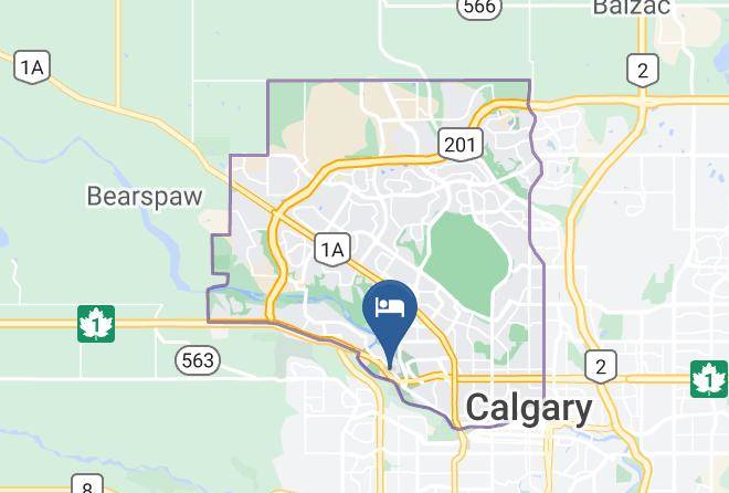 Days Inn By Wyndham Calgary Northwest Map