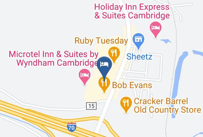 Guernsey - Days Inn By Wyndham Cambridge Maps