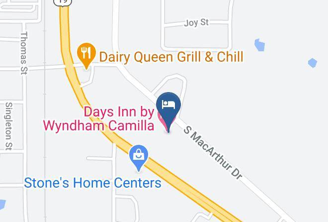 Mitchell - Days Inn By Wyndham Camilla Maps