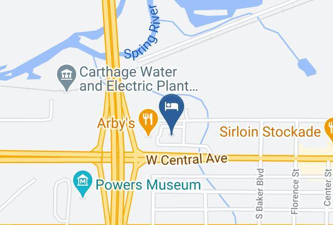 Jasper - Days Inn By Wyndham Carthage Maps