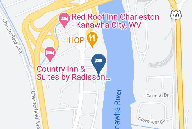 Days Inn By Wyndham Charleston East Map
