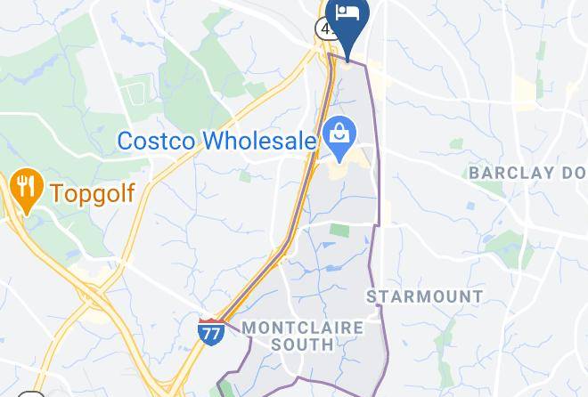 Mecklenburg - Days Inn By Wyndham Charlotte Woodlawn Near Carowinds Maps