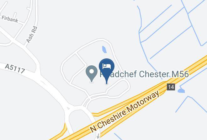 Cheshire - Days Inn By Wyndham Chester East Maps