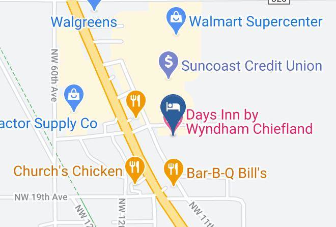 Levy - Days Inn By Wyndham Chiefland Maps
