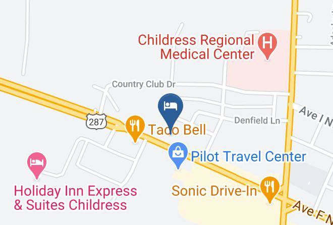 Childress - Days Inn By Wyndham Childress Maps