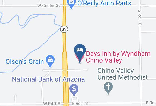 Yavapai - Days Inn By Wyndham Chino Valley Maps