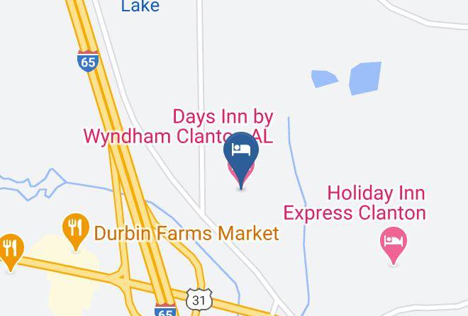 Chilton - Days Inn By Wyndham Clanton Al Maps