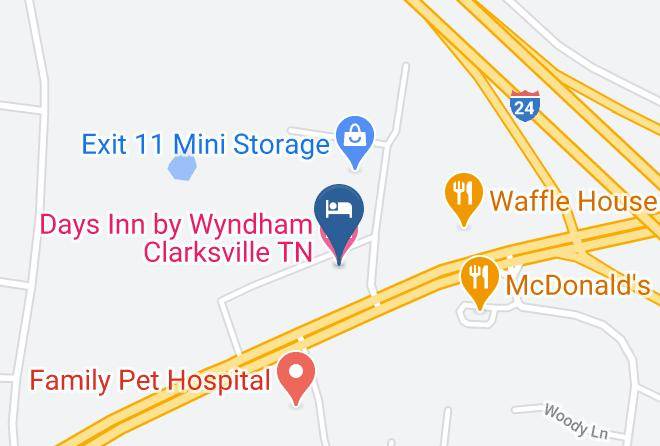 Montgomery - Days Inn By Wyndham Clarksville Tn Maps