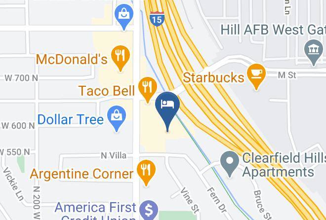 Davis - Days Inn By Wyndham Clearfield Maps