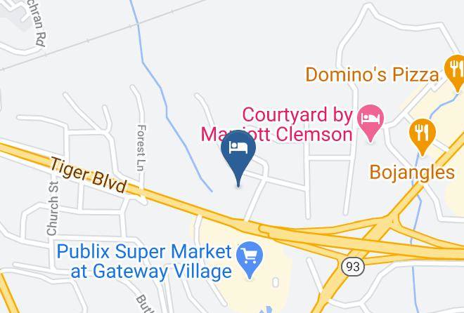 Pickens - Days Inn By Wyndham Clemson Maps