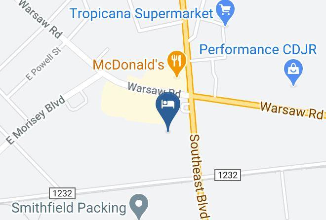 Sampson - Days Inn By Wyndham Clinton Maps