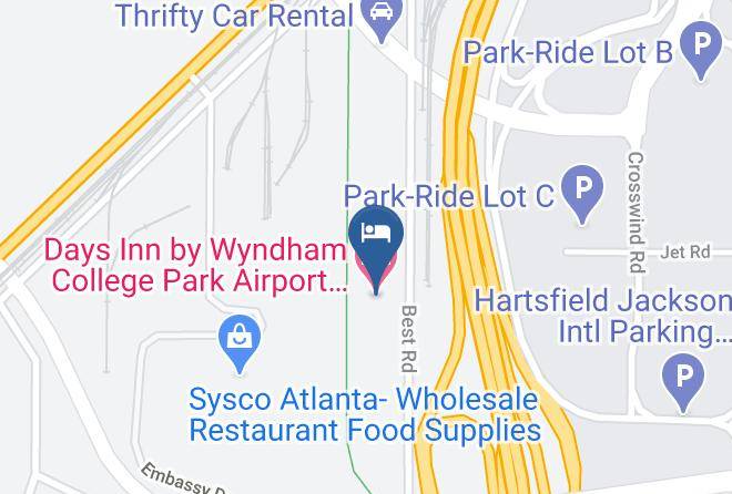 Fulton - Days Inn By Wyndham College Park Airport Best Road Maps