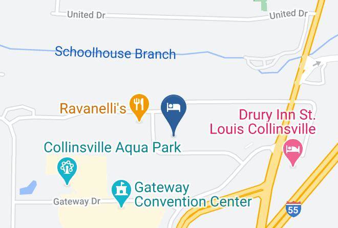 Madison - Days Inn By Wyndham Collinsville Maps