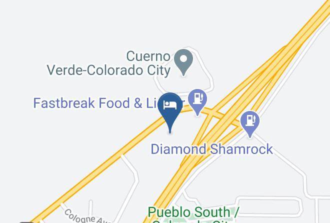 Pueblo - Days Inn By Wyndham Colorado City Maps