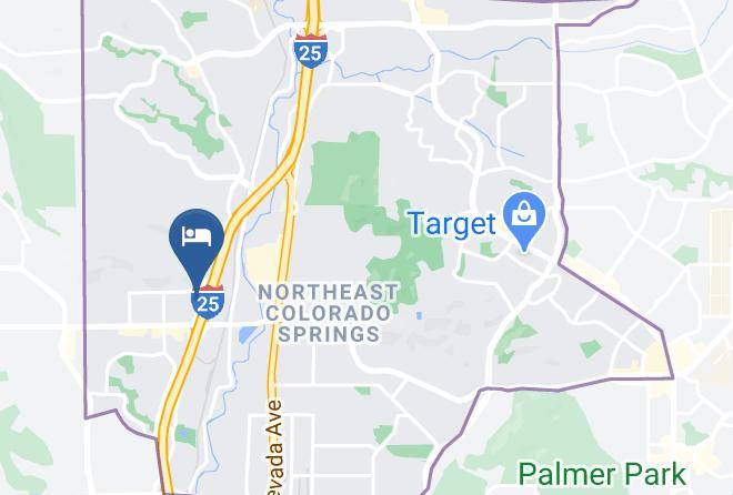 El Paso - Days Inn By Wyndham Colorado Springs Garden Of The Gods Maps