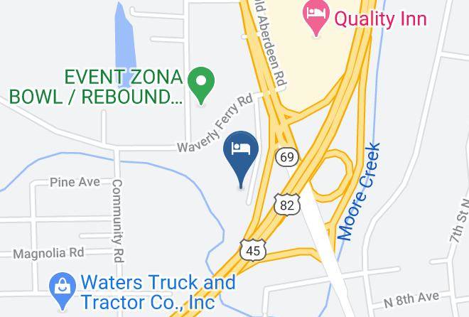 Days Inn By Wyndham Columbus Map