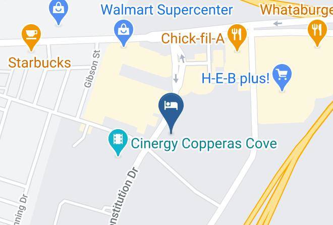 Coryell - Days Inn By Wyndham Copperas Cove Maps