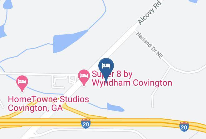 Newton - Days Inn By Wyndham Covington Maps