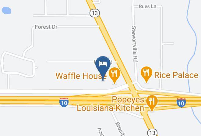Acadia Par - Days Inn By Wyndham Crowley Maps