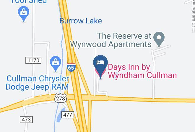 Cullman - Days Inn By Wyndham Cullman Maps