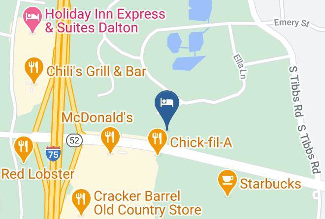 Whitfield - Days Inn By Wyndham Dalton Maps