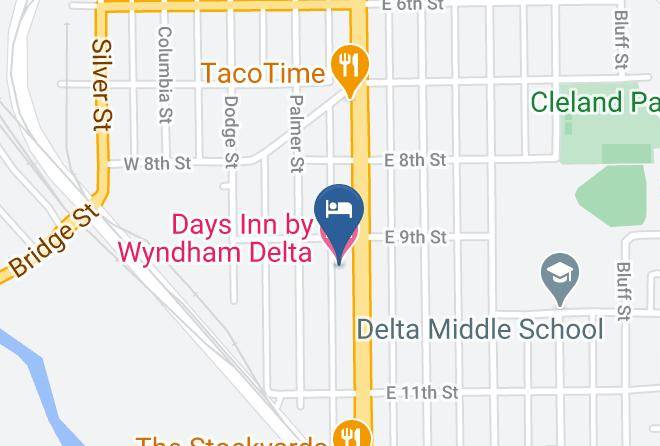 Delta - Days Inn By Wyndham Delta Co Maps