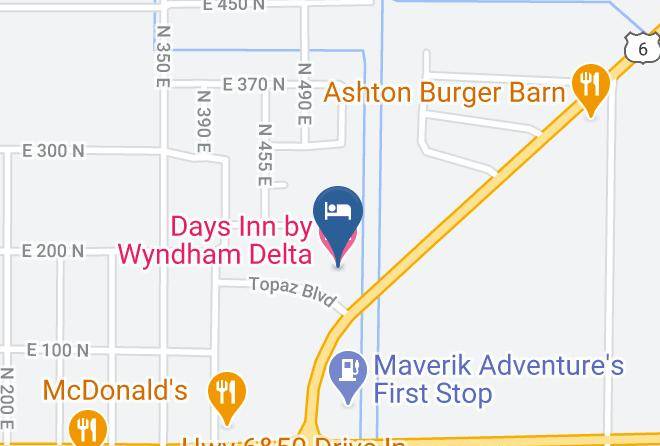 Millard - Days Inn By Wyndham Delta Maps
