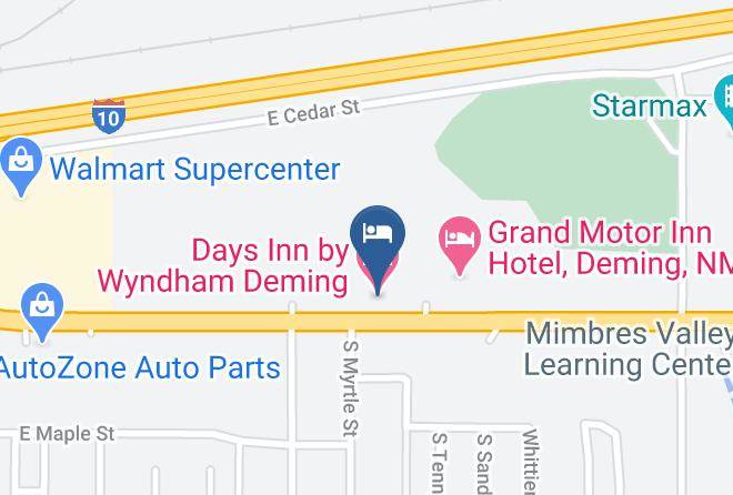Luna - Days Inn By Wyndham Deming Maps