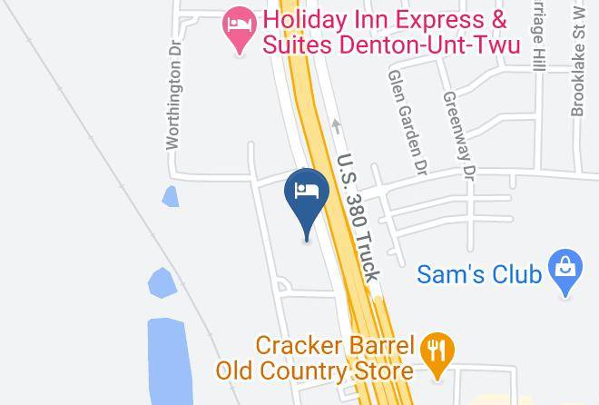 Denton - Days Inn By Wyndham Denton Maps