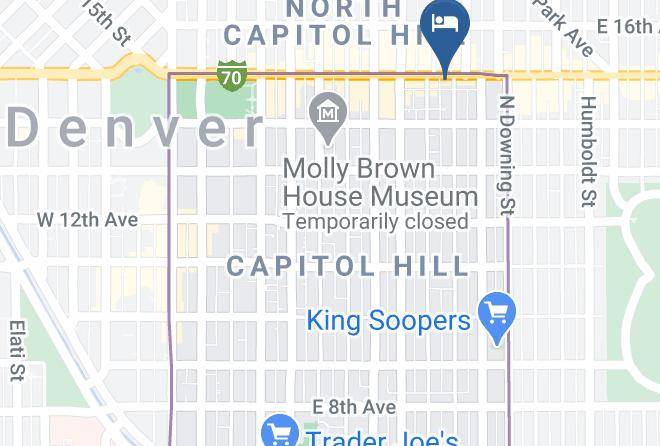 Denver - Days Inn By Wyndham Denver Downtown Maps