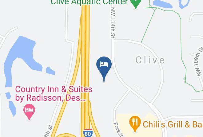 Polk - Days Inn By Wyndham Des Moines West Clive Maps