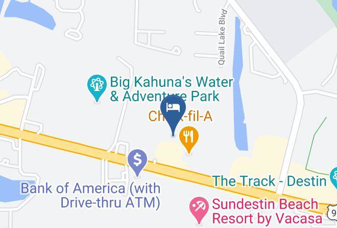 Okaloosa - Days Inn By Wyndham Destin Maps