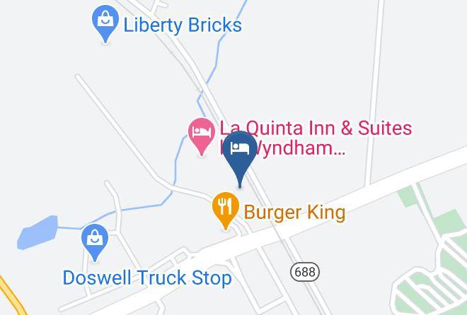 Hanover - Days Inn By Wyndham Doswell At The Park Maps
