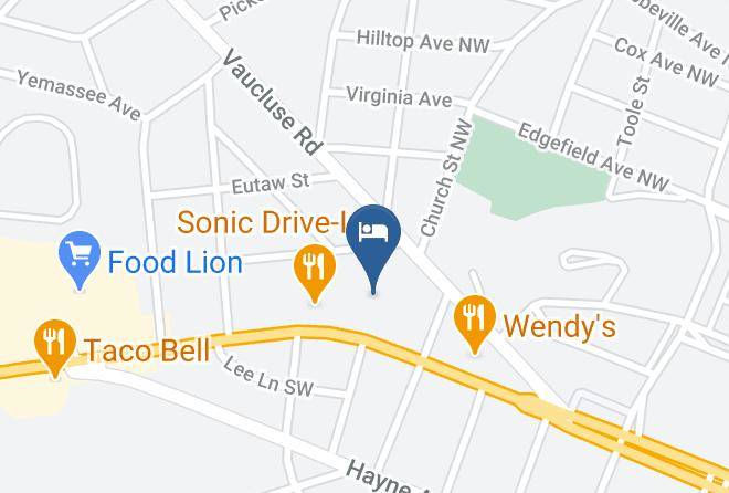 Aiken - Days Inn By Wyndham Downtown Aiken Maps