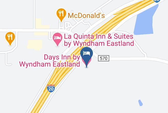 Eastland - Days Inn By Wyndham Eastland Maps