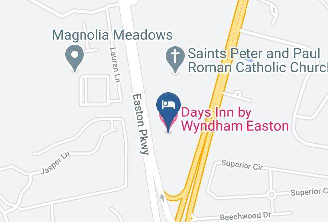 Talbot - Days Inn By Wyndham Easton Maps