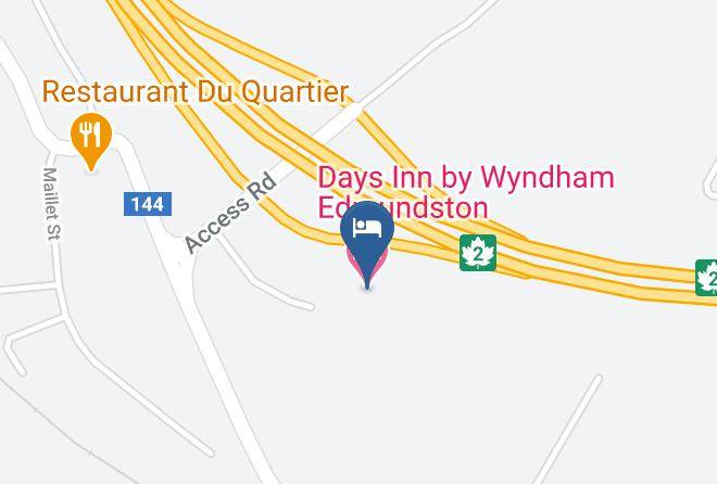 Days Inn By Wyndham Edmundston Map