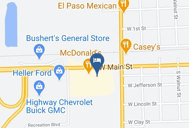 Woodford - Days Inn By Wyndham El Paso Maps