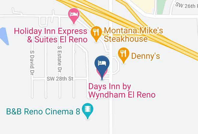 Canadian - Days Inn By Wyndham El Reno Maps