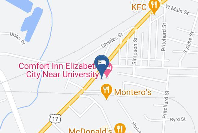 Pasquotank - Days Inn By Wyndham Elizabeth City Maps
