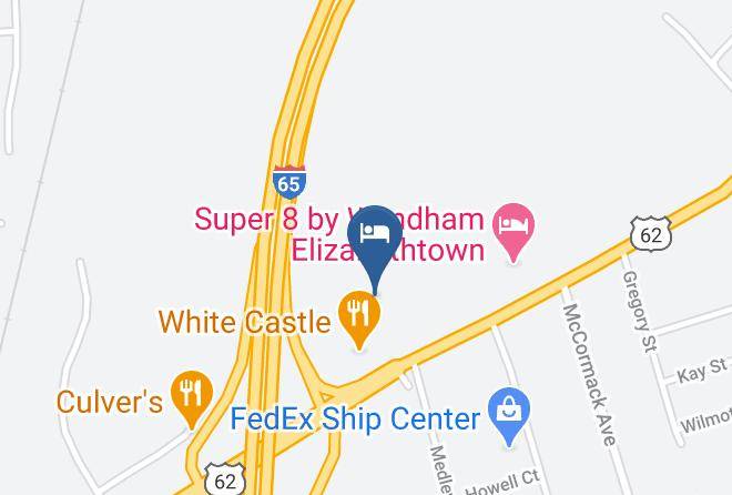 Hardin - Days Inn By Wyndham Elizabethtown Maps