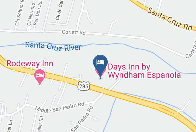 Rio Arriba - Days Inn By Wyndham Espanola Maps