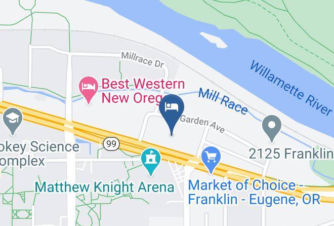 Lane - Days Inn By Wyndham Eugene Downtown University Maps