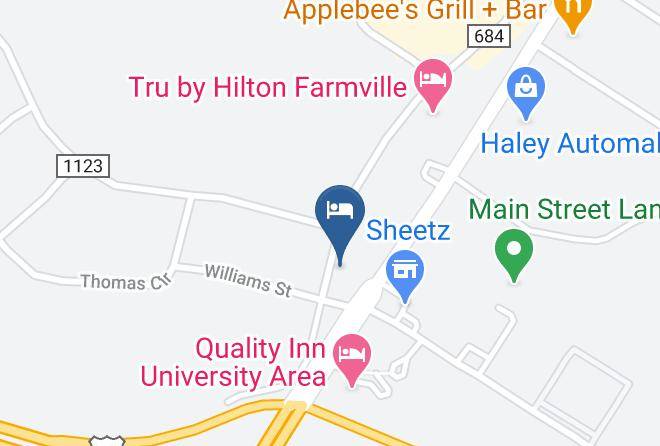 Prince Edward - Days Inn By Wyndham Farmville Maps