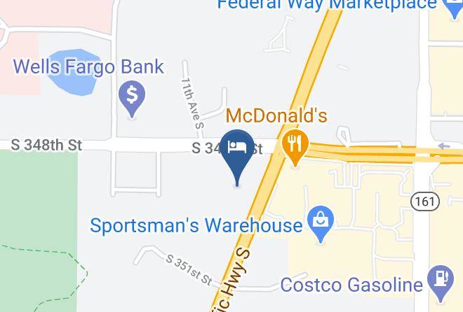 King - Days Inn By Wyndham Federal Way Maps