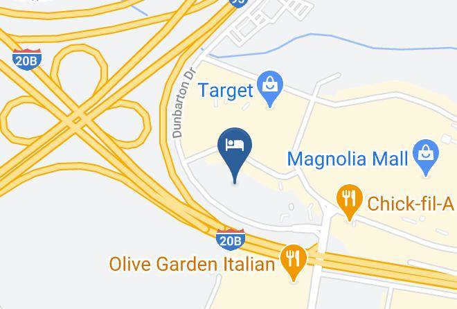 Days Inn By Wyndham Florence Near Civic Center Map