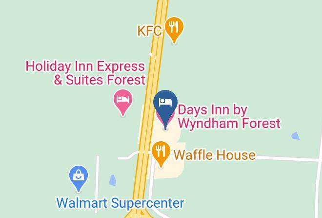 Scott - Days Inn By Wyndham Forest Maps