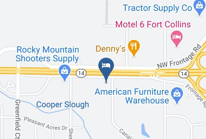 Larimer - Days Inn By Wyndham Fort Collins Maps