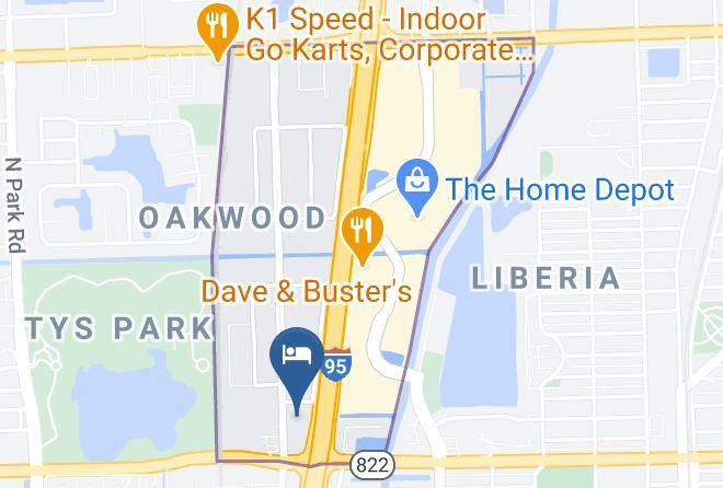 Broward - GLo Best Western Ft Lauderdale Hollywood Airport Hotel Maps